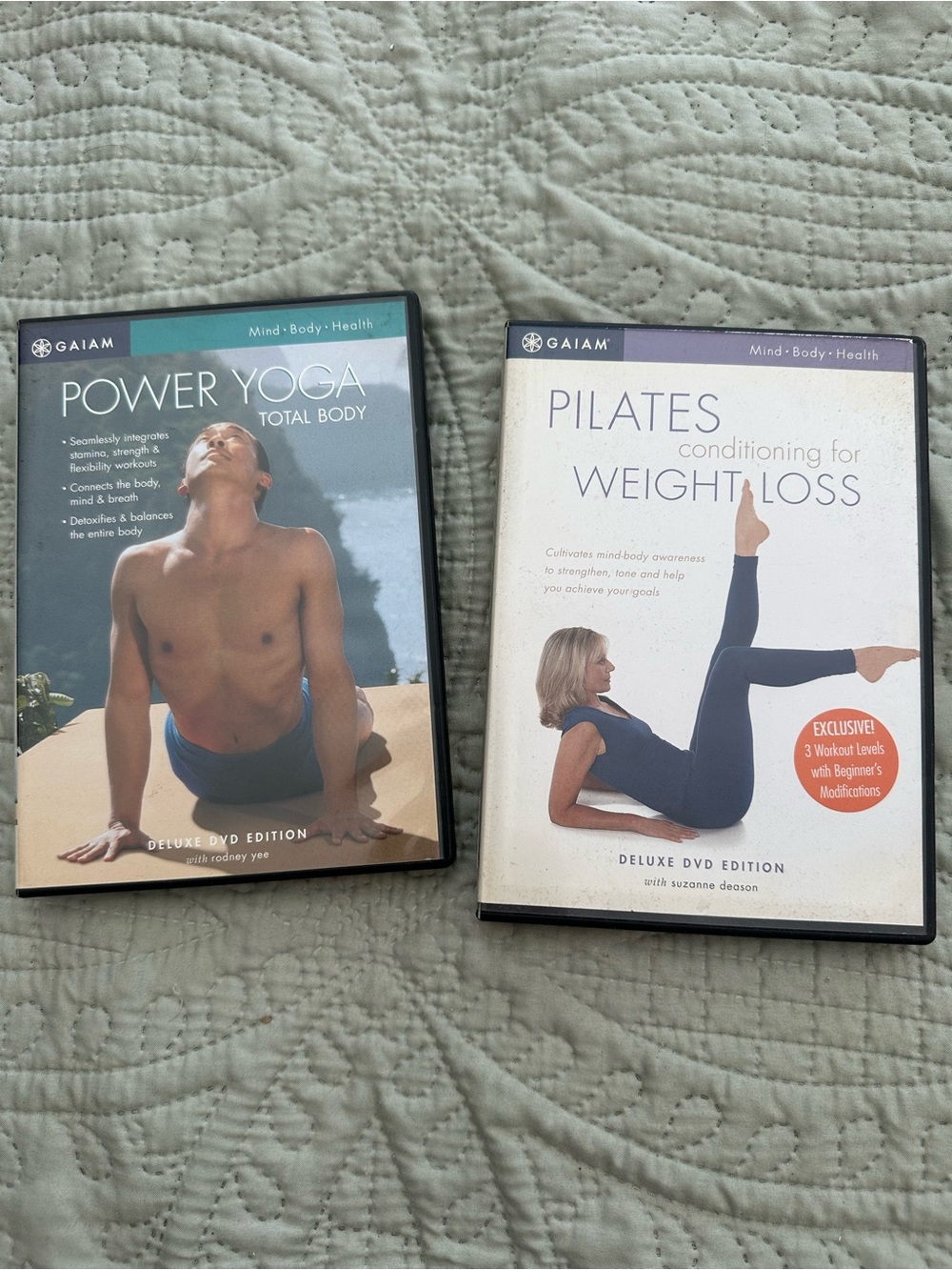 Gaiam Power Yoga & Pilates DVD Set